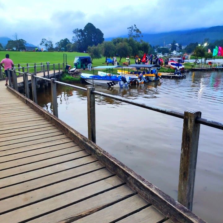 Pedal boat ride on Gregory Lake Nuwara Eliya